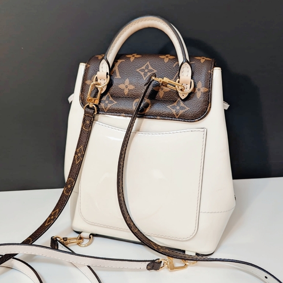 ✨️💎Rare .Authentic Louis Vuitton Hot spring backpack patent leather monogram - Picture 8 of 15